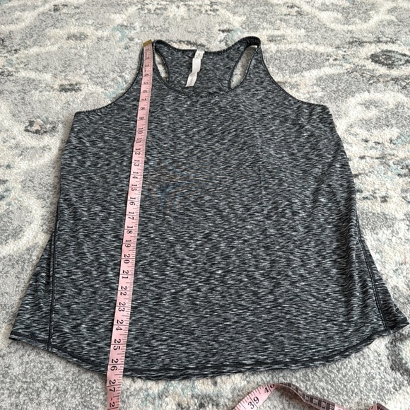 Lululemon Black and White Marled Tank Top - Picture 5 of 8